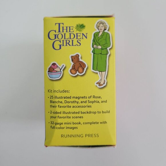 The Golden Girls Magnet Set Booklet Rose Sophia Dorothy Blanche Lanai Joke Quote - Picture 10 of 12